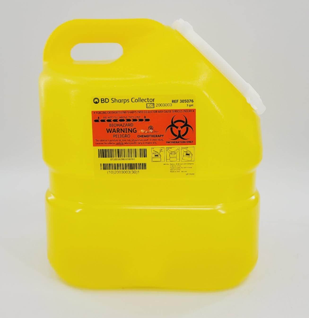 BD Chemotherapy Collectors, Yellow, 3 Gallon, None - Each - Image 1