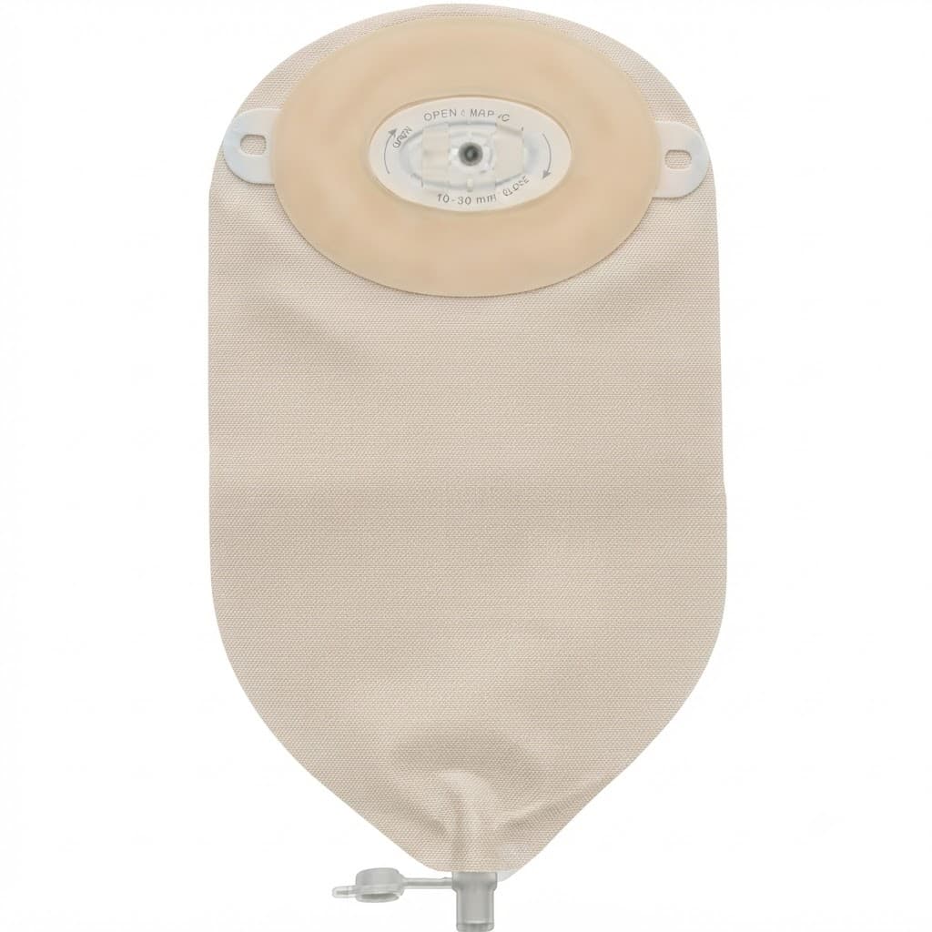 Nu hope Adult Urinary Pouch, Oval D, Deep Convex - Box of 10 - Image 1