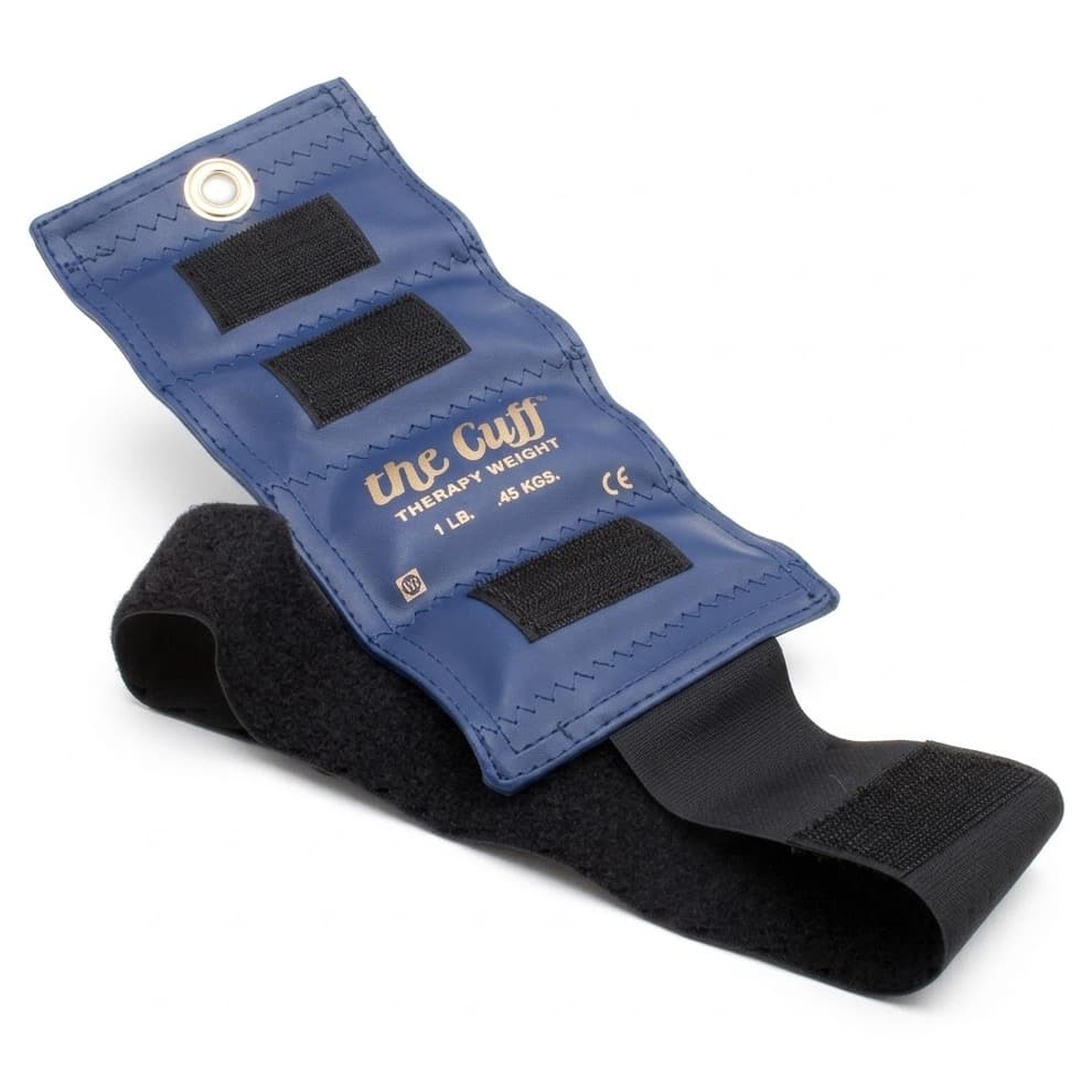 The Cuff Original Ankle and Wrist Weight, Blue, 1 Lbs - Image 1