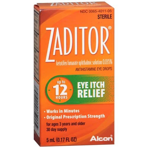Zaditor Allergy Eye Relief Eye Drops - Image 1