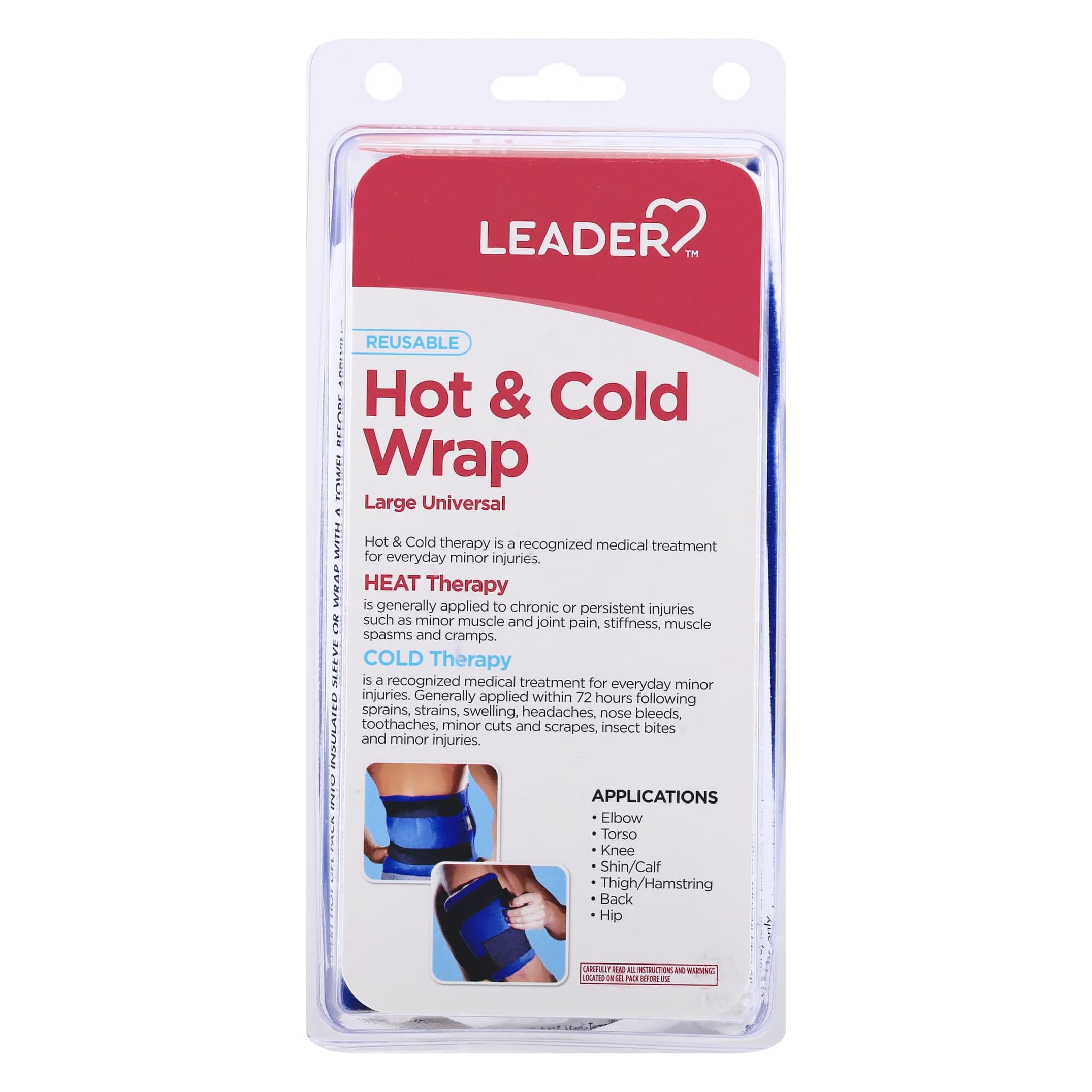 Leader Reusable Hot & Cold Wrap, Universal, Large - Each - Image 2