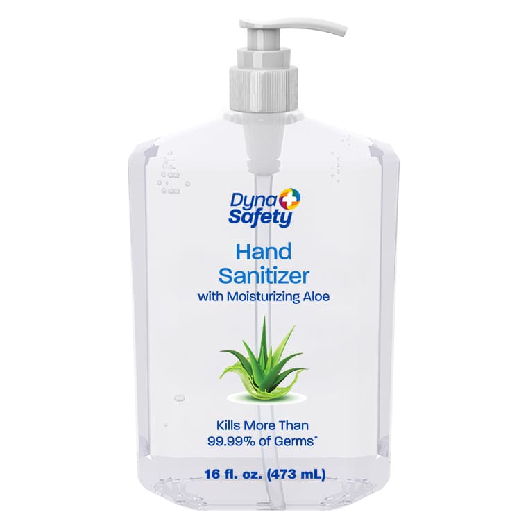 Dynasafety Instant Hand Sanitizer with Moisturizing Aloe, 16 oz - Each - Image 1