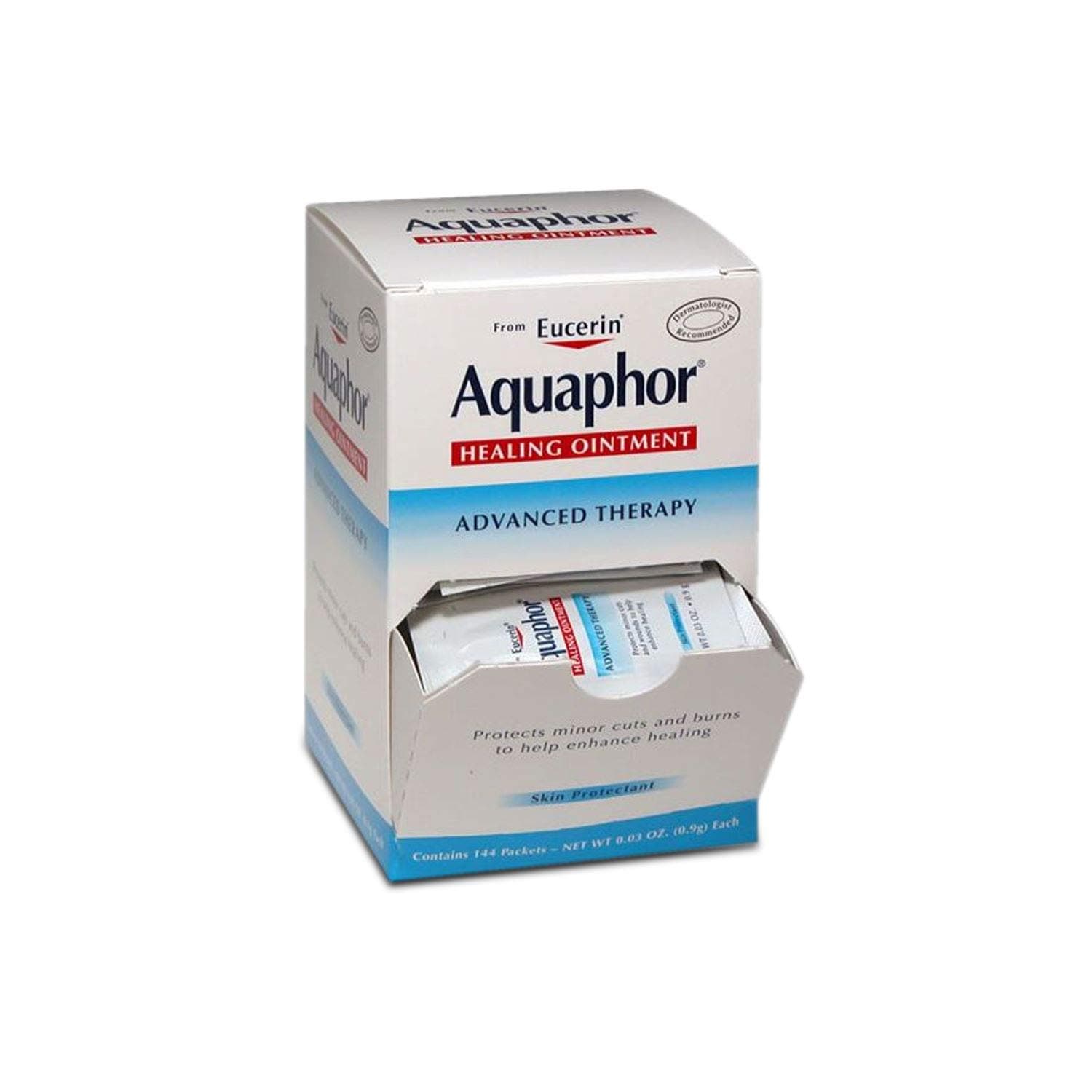 Aquaphor Advanced Therapy Healing Ointment, 0.9 Gram Packets - Case of 1728 - Image 1