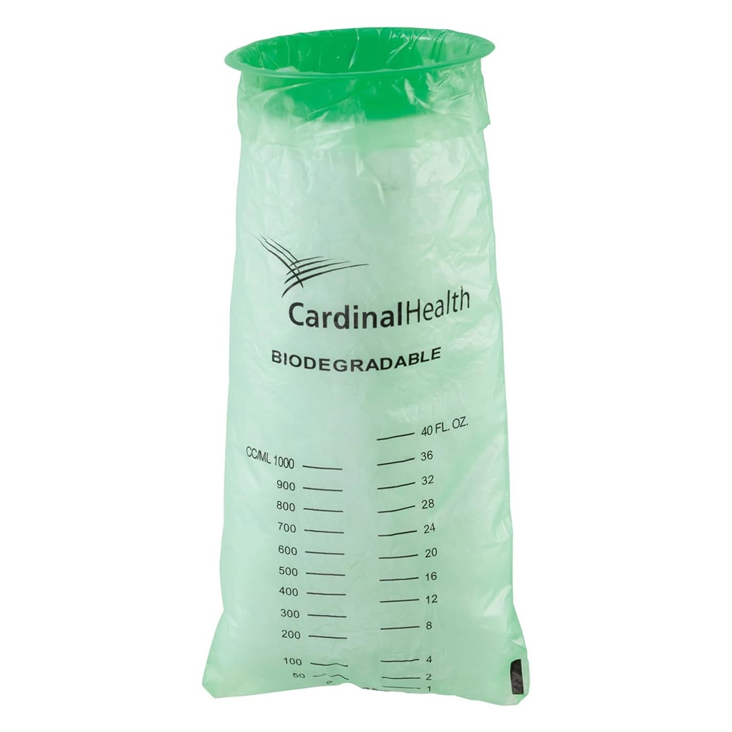 Cardinal Health Plastic Emesis Bag, Non-Sterile, 40 oz - Each - Image 1