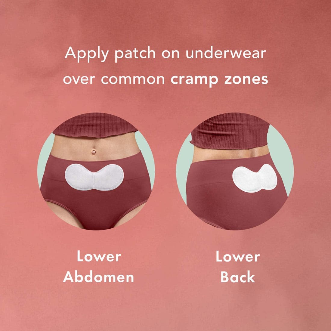 Rael Heating Patch for Menstrual Cramps - Box of 3 - Image 2