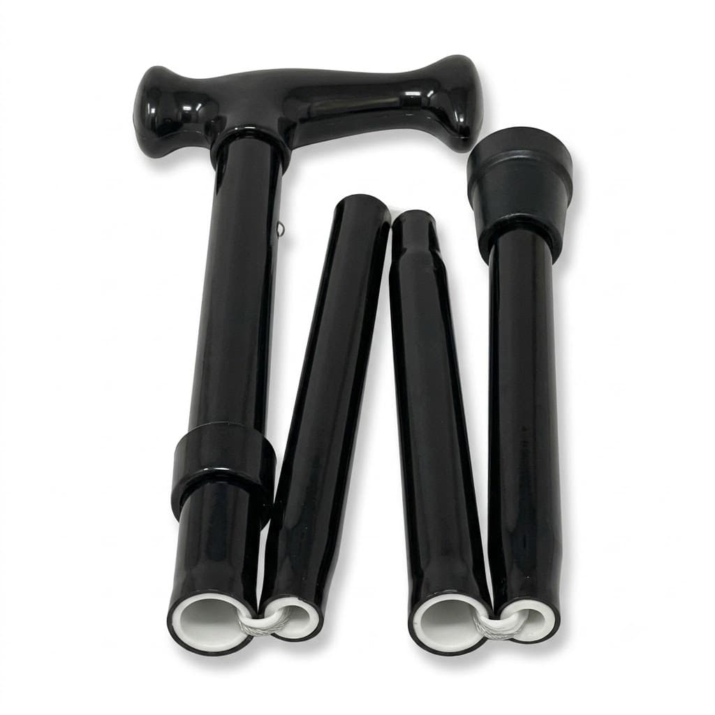 Healtsmart Folding Adjustable Cane, Derby