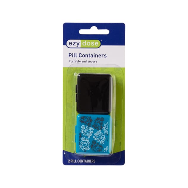 Ezy Dose Pockettes Pillbox, 2 ct - Each