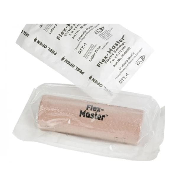 Procare Flex-Master Non Sterile Clip Closure Bandage, 4 Inch x 5.5 Yard - Box of 10 - Image 1
