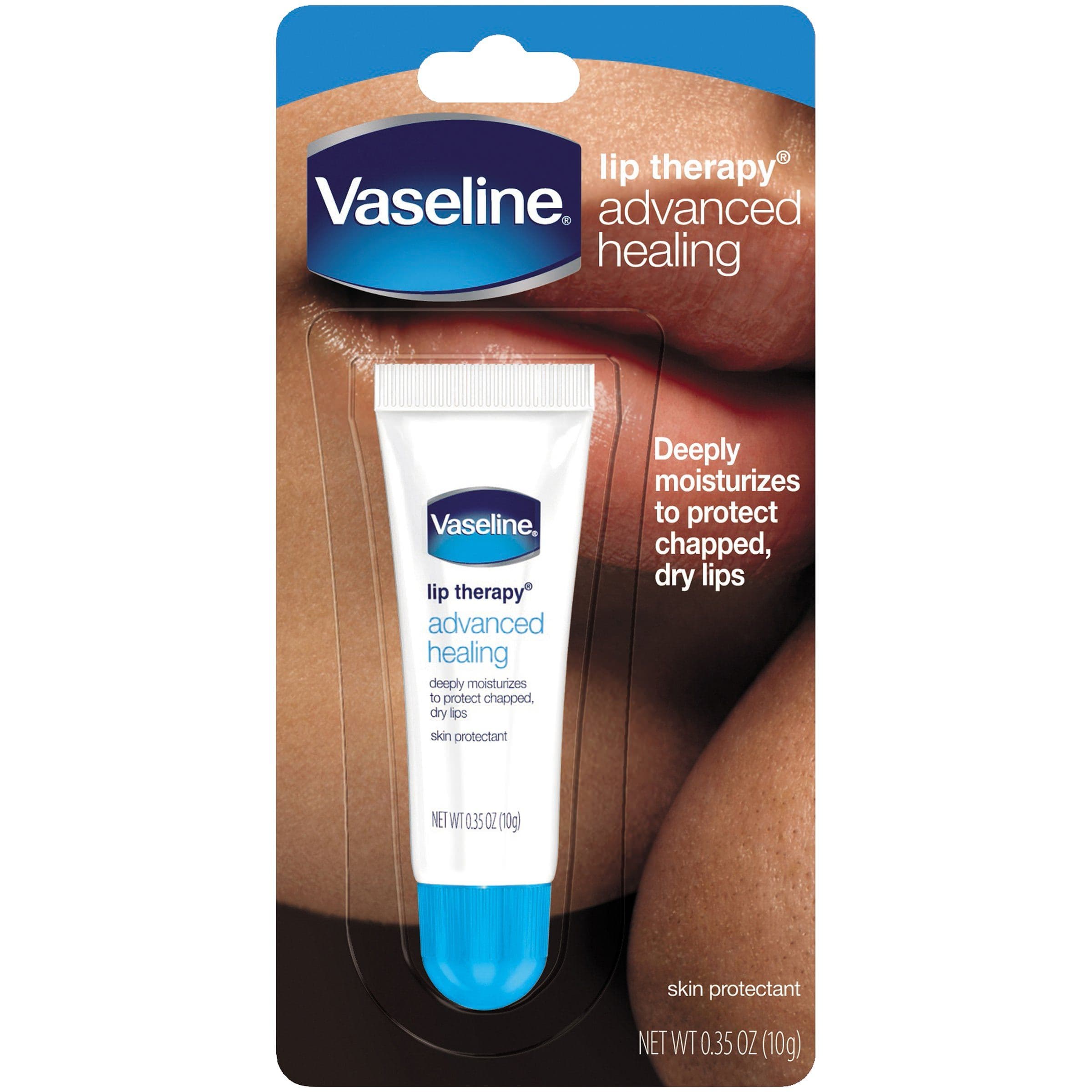 Vaseline Advanced Healing Lip Therapy Balm, 0.35 oz - Carton of 12 - Image 2