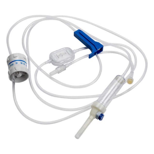 Truecare IV Administration Set with GVS SpeedFlow 0.2 Micron Filter and GVS EasyDrop Flow Regulator