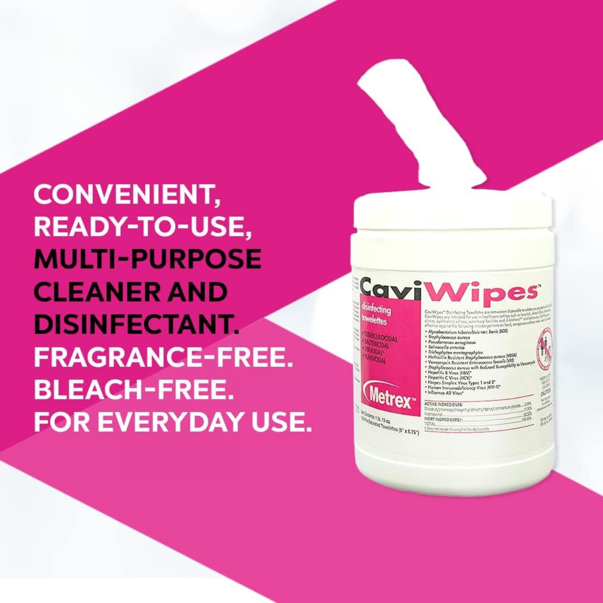CaviWipes 6" x 6.75" - Each - Image 3