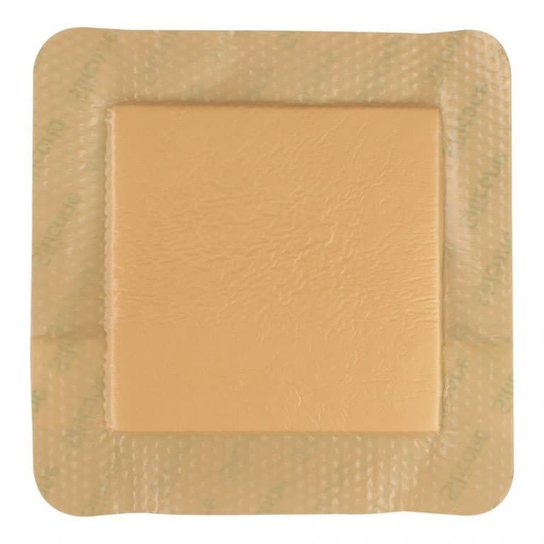 Simpurity Bordered Silicone Foam Dressing, 4 x 4 Inch - Each - Image 1