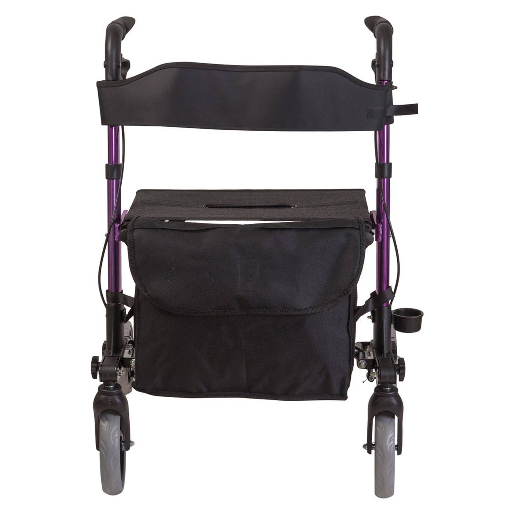 HealthSmart Gateway Aluminum Medical 4 Wheel Rollator - Image 3