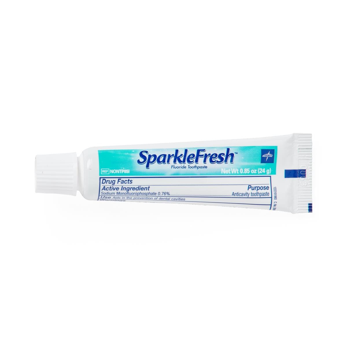 Medline Sparklefresh Toothpaste, 0.85 oz - Image 1