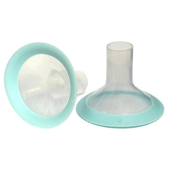 Zomee Flex Reusable Plastic Breast Shield Set, 32mm - Set of 2 - Image 1