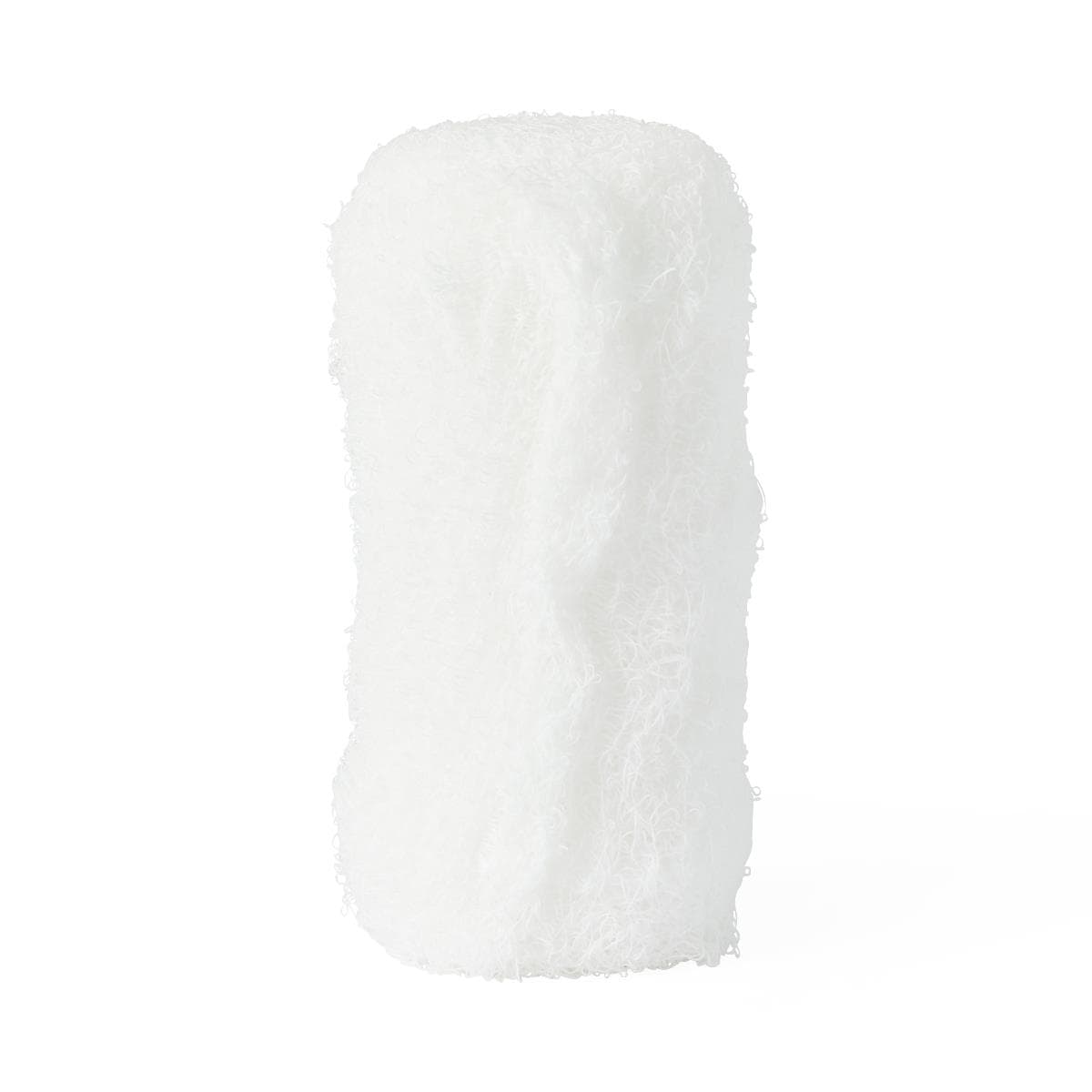 Bulkee Lite Fluff Bandage Roll White 4 Inch x 4-1/10 Yard 3-Ply Roll Shape - Box of 12 - Image 1