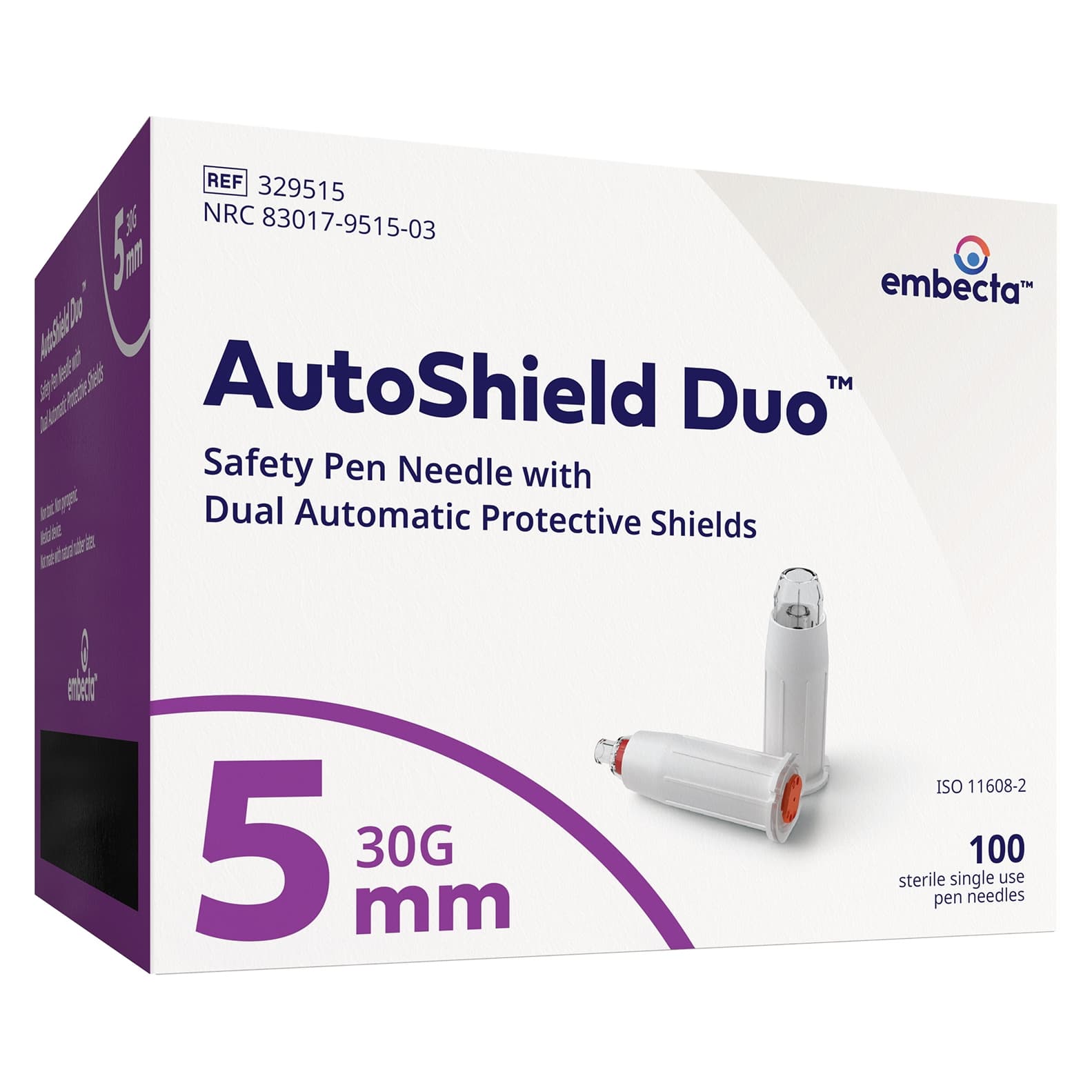 Embecta Values Embecta AutoShield Duo Safety Insulin Pen Needle, 30G x 5mm