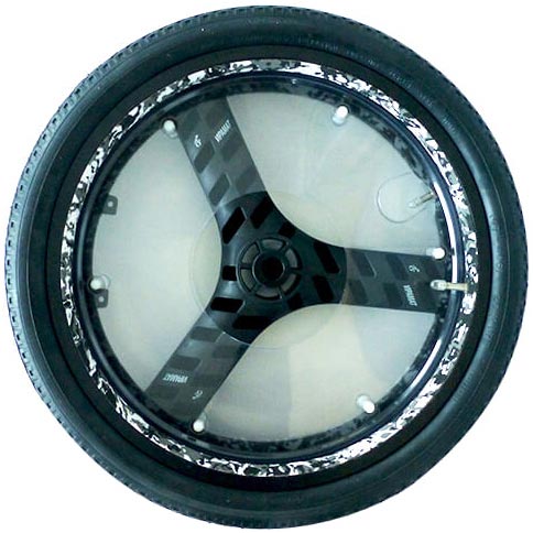 20" transparent cover (pair) for dual wheel