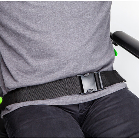 Pelvic Belt - Large (2 piece with side release buckle) (for 18" - 22" seat frame widths) (ZPBL)