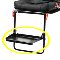 Footrest (foldable & angle adjustable) with front stand (417)