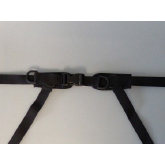 4-Point Lap Belt For Size 1 - Black (Not compatible with Armrests) (3231-6702)