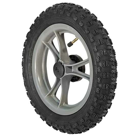 7.5" x 2" Front, 12.5" Rear Pneumatic Tires