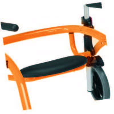 Solid seat, for Size 2, Orange, 16¾" (Seat to Floor Height) (86821)