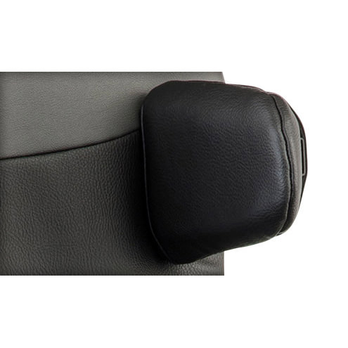 Size 1 and 2, Laterals for flat headrest - Black vinyl (pair) (151-6209-07VIN)