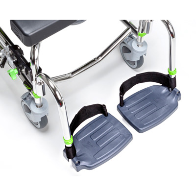 Adjustable Heel Loops (pair) (not available for V-style footrest/flip-back footplate) (ZAHL)