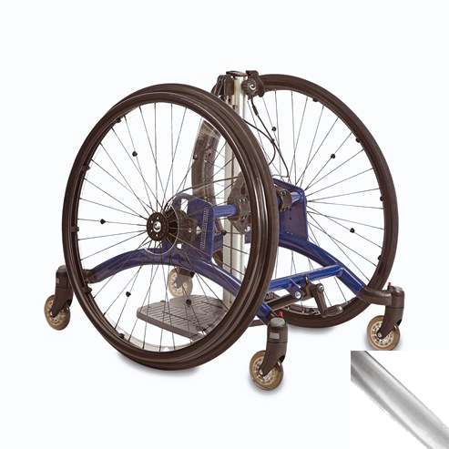 Rabbit-up Stander with 36" Wheels, Silver - Size 4 (8624227-21)