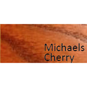 Michael's cherry on oak