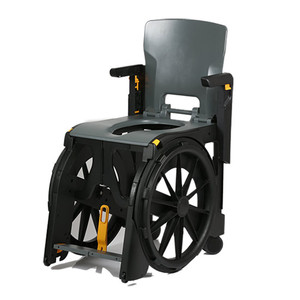 Wheelable Shower Commode Chair