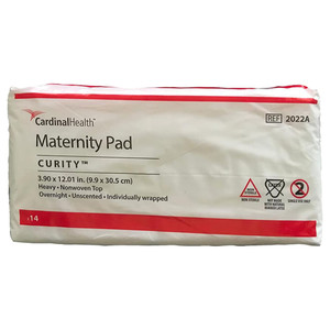 Curity Heavy Maternity Pad, 12-1/4 Inch Length