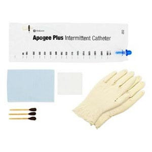 Apogee Plus Closed System Intermittent Catheters Kit, Coude Tip