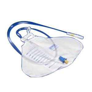 Kendall Dover T.U.R.P. Drainage Bag with Vented Connector 4000mL Teardrop Shape, 0.310" I.D.