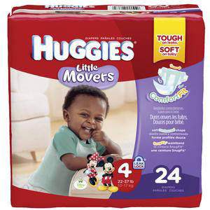 Huggies Little Movers Diapers Step 4