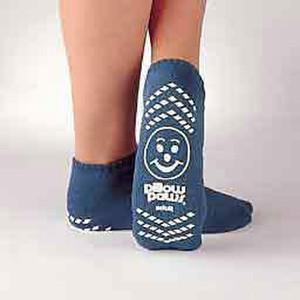 Principle Disposable Ankle High Terry Cloth Slipper Socks, Large