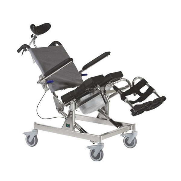 Raz design tilt shower commode chair