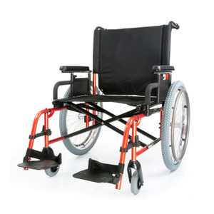 Quickie M6 heavy-duty folding wheelchair