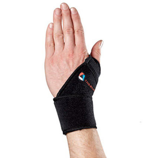 Thermoskin Sport Wrist Wrap, Black, One Size