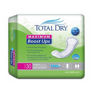 TotalDry Adult Incontinence Booster Pads